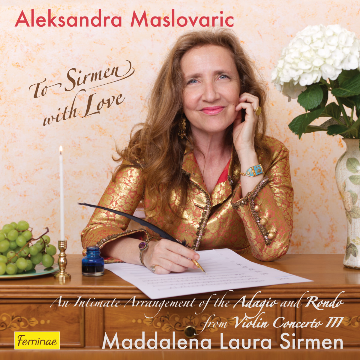 cover image of Aleksandra Maslovaric's single To Sirmen, with Love from Feminae Records